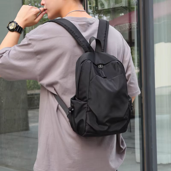 Fashion Small Black Shoulder School Bag