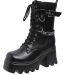 Gothic Platform Combat Boot