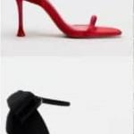 Scarlet Bow Elegance Heels